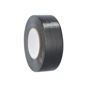 Black Steel Heavy-Duty Multi-Purpose Duct Tape - 12 Rolls, 2" x 60 Yards, 7 Mil - Picture 1 of 11
