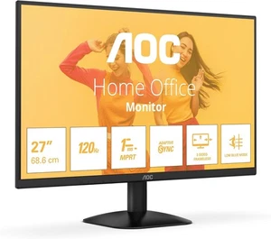 AOC Q27B35E 27" IPS QHD Monitor – 75Hz, HDR10, Adaptive Sync, Low Blue Light - Picture 1 of 4