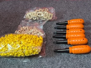 Juego de construcción de juguetes para niños - 6 destornilladores y piezas de construcción tornillos pernos S - Imagen 1 de 3