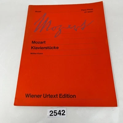 Mozart Piano Pieces Wiener Urtext Edition - Vintage 1973 Sheet Music - Image 1 of 4