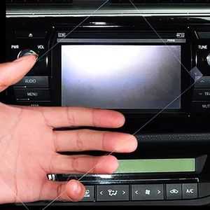 Film de Protection d'écran en Verre Trempé pour Voiture 7 Pouces GPS Contrôle Centre Frappe - Photo 1 sur 19