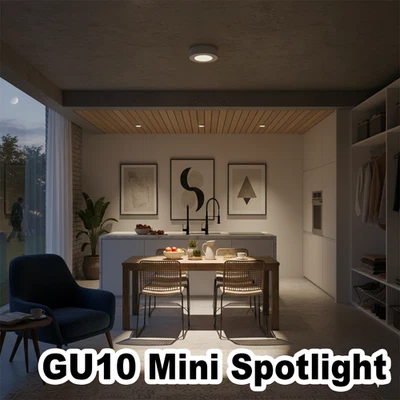 dimmbar GU10 3W mini LED spotlicht glühbirne ersatz klein glühbirnen halogen 35W - Bild 1 von 4