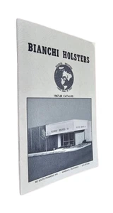 Bianchi Holster 1967-68 Katalog - Monrovia, California - Pistolengürtel Leder - Bild 1 von 7