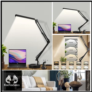 LED Schreibtischlampe mit Clip | 3 Modi | 10 Stufen - Bild 1 von 7