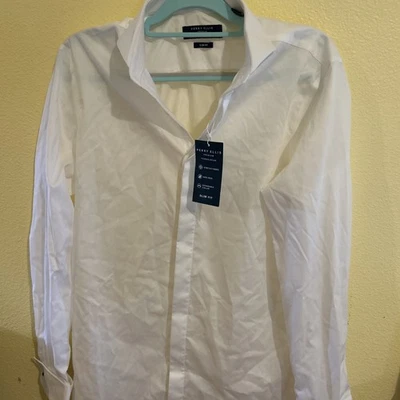 Camisa manga larga blanca 15 1/2 43/35 Foto 1 de 4