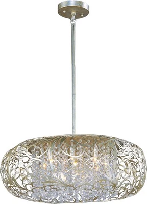 Colgante Arabesco Maxim Lighting 24155BCGS Plata Dorada Foto 1 de 2