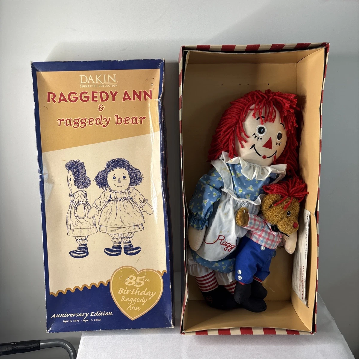 DAKIN製RAGGEDY ANN スペシャル6ドールコレクターズセット 貴重！