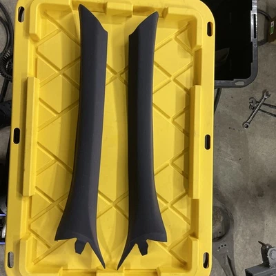 92-99 Bmw E36 3 Series M3 Front Windshield A Pillar Apron Cover Trim Set Oem - Image 1 of 4