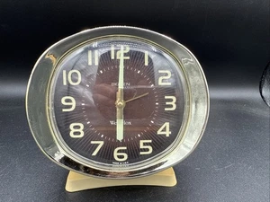 Westclox Big Ben Windup Black Face Luminescent Alarm Clock Retro Vintage USA - Picture 1 of 9