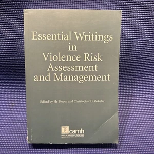 Essential Writings In Violence Risk Assessment & Management Bloom 2007 Paperback - Picture 1 of 7