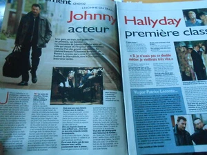 Presseschneider Clipping 2002 Johnny Hallyday First Class Schauspieler - Bild 1 von 1