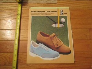 Hush Puppies Golf Shoes with price list 1984 Shoe Catalog - Picture 1 of 4