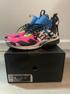 Talla 10 - Nike Acronym x Air Presto Mid Racer Rosa - Ligeramente USADAS - Imagen 1 de 5