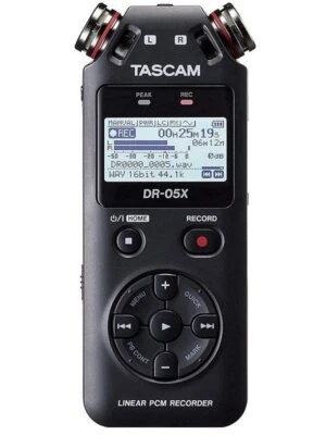 Registratore digitale palmare con iterfaccia USB Tascam DR-05X - Immagine 1 di 4