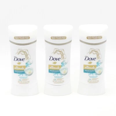 Dove Antitranspirante Glicerina a Base de Agua 2.6oz / 74g (Gardenia y Aloe) Paquete de 3 Foto 1 de 4