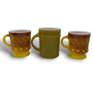 3 Fire King Anchor Hocking - Picture 1 of 6