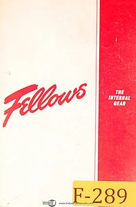 Fellows Internal Gear Design and Application Manual Year (2000) - Picture 1 of 3