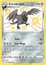 Corviknight SV089/SV122 SWSH Shining Fates Shiny Rare Pokemon Card MINT 