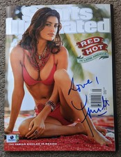 Yamila Diaz-Rahi Signed 2002 Sports Illustrated Swimsuit Issue -Global Authentic