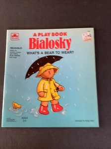 Bialosky Bear Paper Doll Play Book Vintage 1985 NOS - Picture 1 of 6