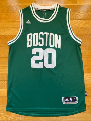 Gordon Hayward Boston Celtics Jersey Mens Sz Large Green +2 Adidas NBA Cover