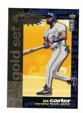 1995 Collector's Choice  You Crash the Game Gold Redemption  Joe  Carter  #CR5