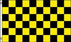 New Large 3X5 Sand Rail Atv Utv Rv Flag   Yellow And Black Checkered