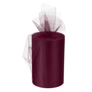 6 Inch 100 Yards Tulle Ribbon Rolls Pastel Netting Fabric Net Cloth for Gift ... - Picture 1 of 5