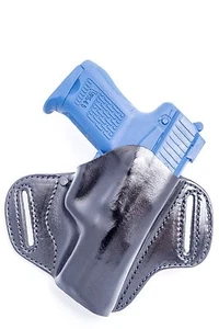 FNH USA FNX9 FNX40 | OUTBAGS Full Grain Leather OWB Pancake Belt Holster - Picture 1 of 14