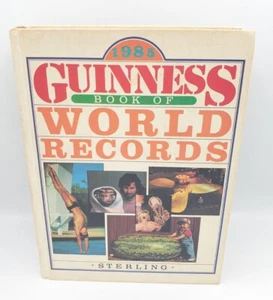 Guinness Book of World Records 1985 Hardcover Sterling - Imagen 1 de 13