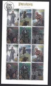 NEW ZEALAND 2022 LORD OF THE RINGS SCARCE IMPERFORATE SHEET UNMOUNTED MINT - Picture 1 of 1
