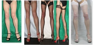 High Quality Sheer 15 Denier Stockings Various Colours and Sizes - Picture 1 of 63