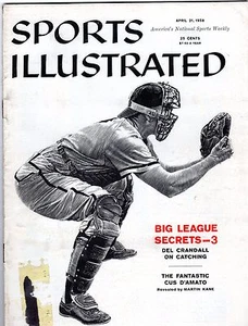 50% DE DESCUENTO Sports Illustrated 4-21-58 - Del Crandall - Cubierta Braves, ¡Excelente! - Imagen 1 de 1