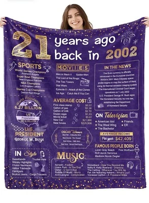 21st Birthday Decorations for Her Best 21st Birthday Gifts 21 Year Old Birthday - Image 1 of 4