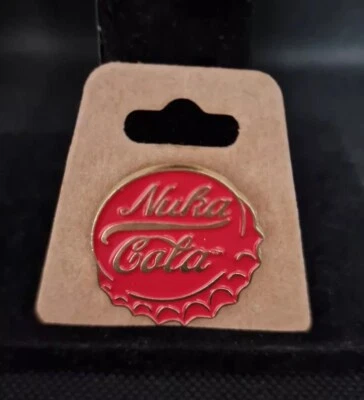 Fallout Pin Badge, Nuka Cola, Gaming, Film, Gift - Image 1 of 4