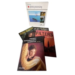 Photography Books Lot of 5 Portrait Filters Digital Processing Reference - Bild 1 von 3