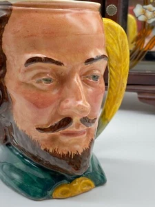Vintage Toby Jug William Shakespeare Porcelain Sandland Ware - Picture 1 of 12