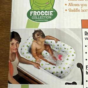 Mommy's Helper Froggie Collection Inflatable Bath Tub (12309) - Picture 1 of 4