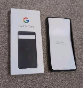 UNUSED Official Genuine Google Protection Case Cover for Pixel 7A - Charcoal - Zdjęcie 1 z 2
