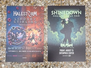 2 biglietti promozionali SHINEDOWN Halestorm Lindsay Stirling concerto St.louis - Foto 1 di 2
