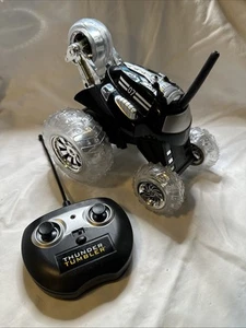 Sharper Image Thunder Tumbler Remote Control RC Stunt Car Black - Picture 1 of 8