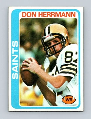1978 Topps #243 Don Herrmann New Orleans Saints - Image 1 of 2