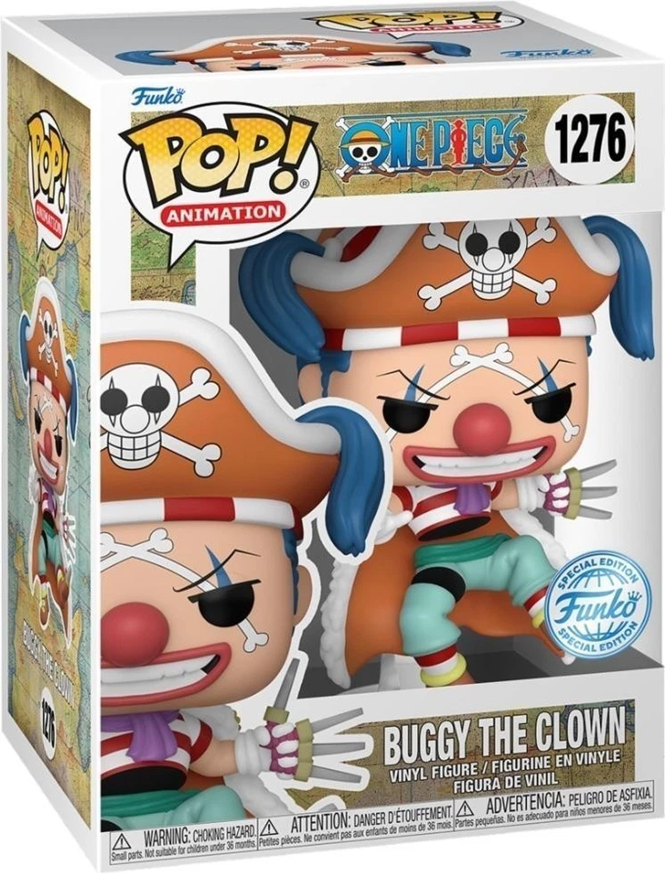 One Piece Buggy El Payaso POP Animación #1276 Figura De Vinilo FUNKO - Imagen 1 de 1
