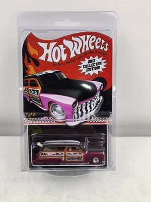 Hot Wheels RLC Classic Purple Passion Woody 2013 Collectors Edition W Protector  - Image 1 of 4