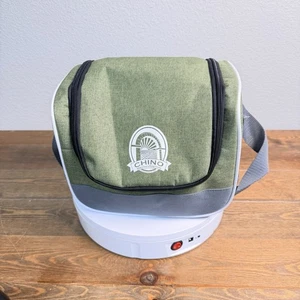 Chino California Souvenir Thermo Lunch Kühltasche mit Reißverschluss olivgrün - Bild 1 von 7