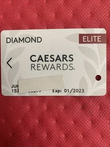 Caesars Rewards Diamond Elite Card Prefix 157 Expires 1/23©️2021 - Bild 1 von 2