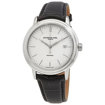 Reloj para hombre Raymond Weil 2837-STC-30001 Maestro esfera blanca 39 mm nuevo Foto 1 de 3