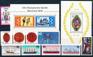 LS58119 Germany Bundespost ships olympics religious art fine lot MNH - Picture 1 of 1
