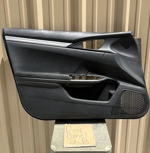 ✅2016-2020 HONDA CIVIC FRONT LEFT DRIVER SIDE INTERIOR DOOR PANEL COVER TRIM OEM - Picture 1 of 23