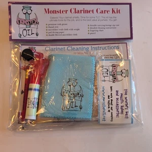 Monster Oil Kit de Cuidado y Limpieza de Trombón Slide Crema Grasa Nuevo Sin Abrir - Imagen 1 de 3